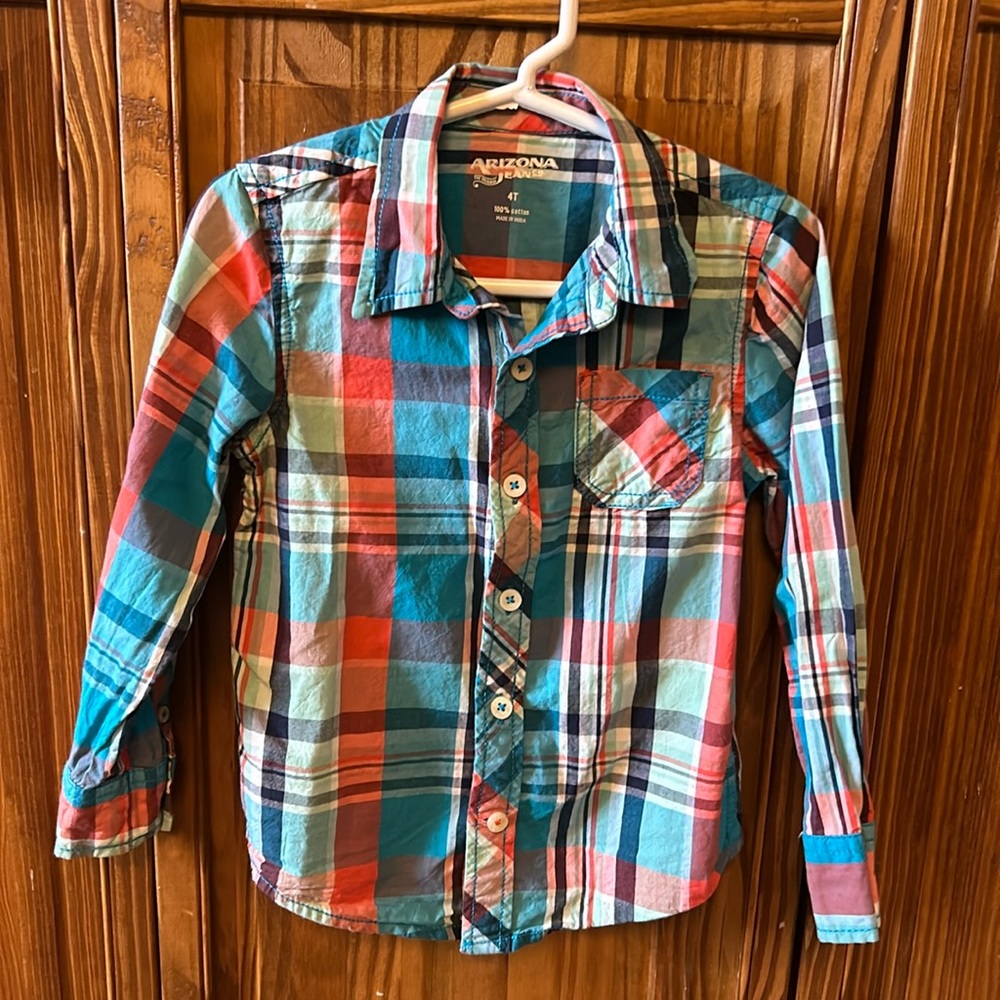 Arizona boys button-up shirt size 4T